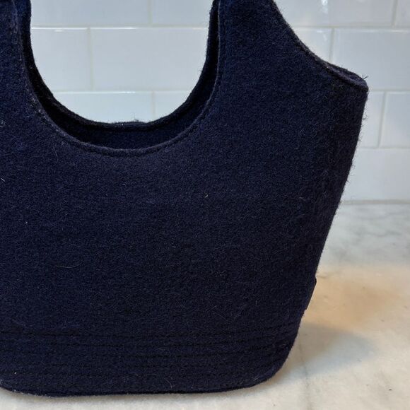 Kate Spade Bag Purse Handbag Wool Walker Park Tote Satchel Bag Pocketbook - Picture 7 of 16